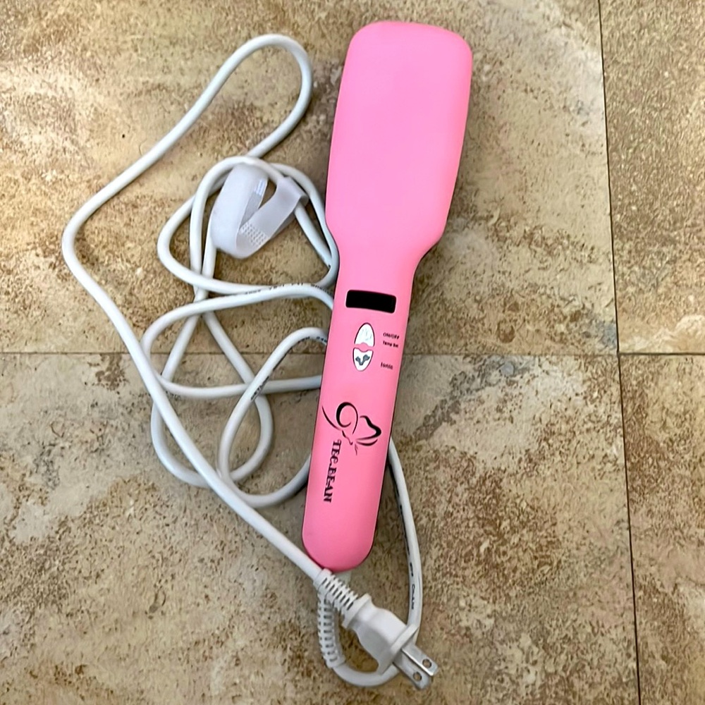 Tec Bean Ionic Hair straightener brush
